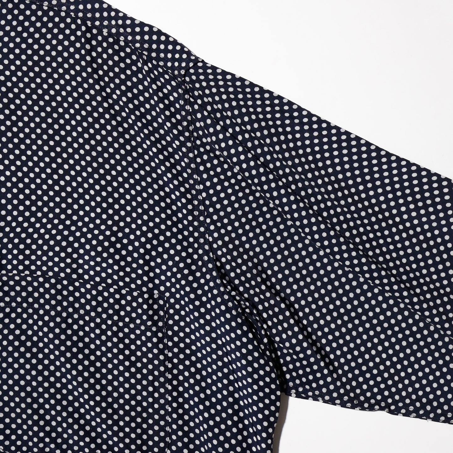 vintage dots rayon loose shirt