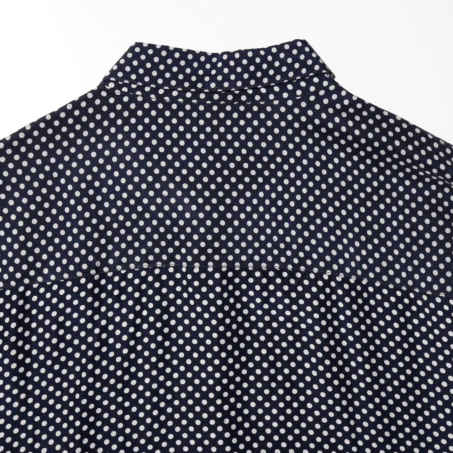 vintage dots rayon loose shirt