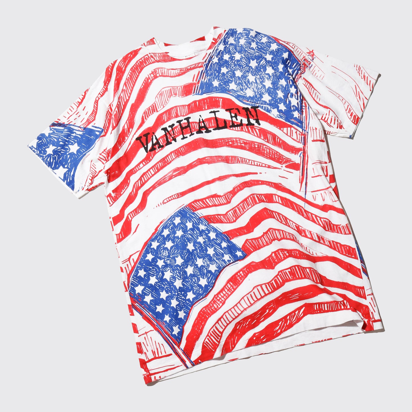 vintage 90’s Van Halen “van halen is kicking ass in america” t-shirt