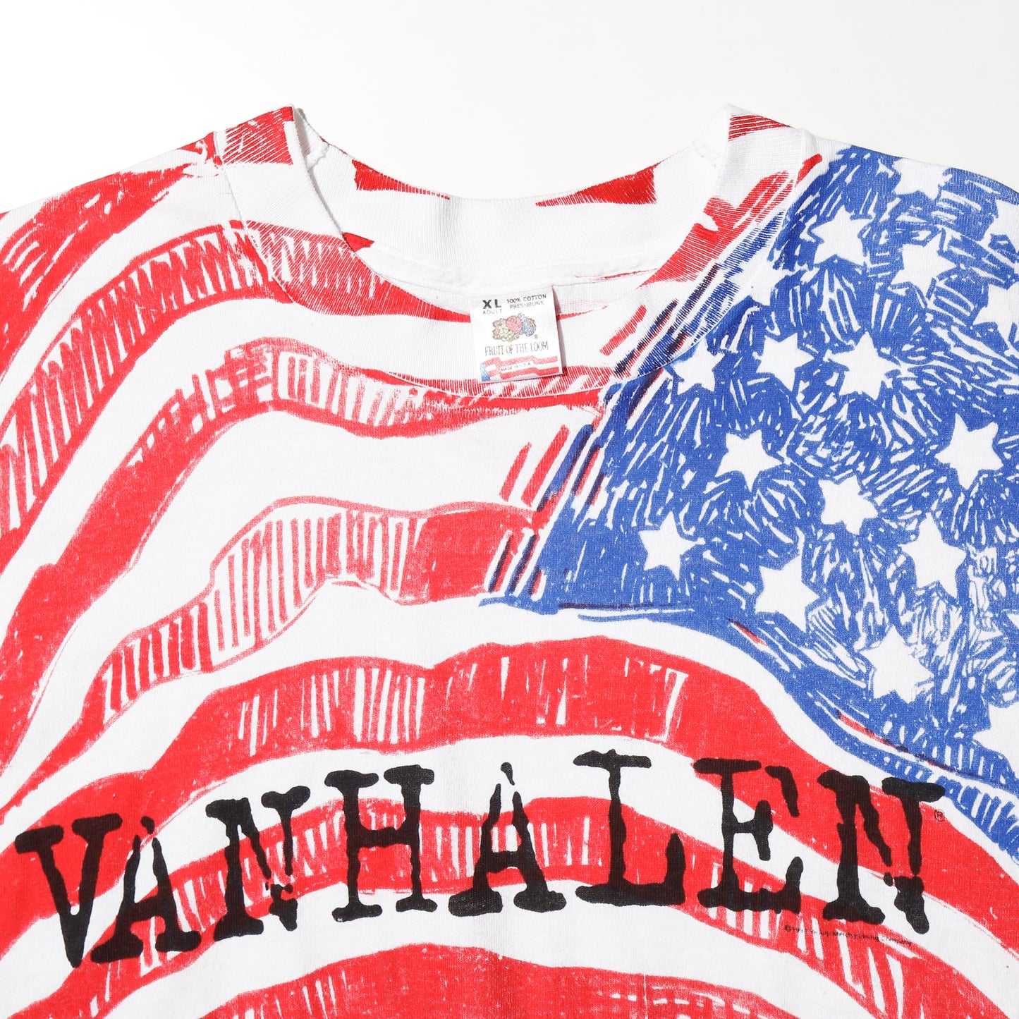 vintage 90’s Van Halen “van halen is kicking ass in america” t-shirt