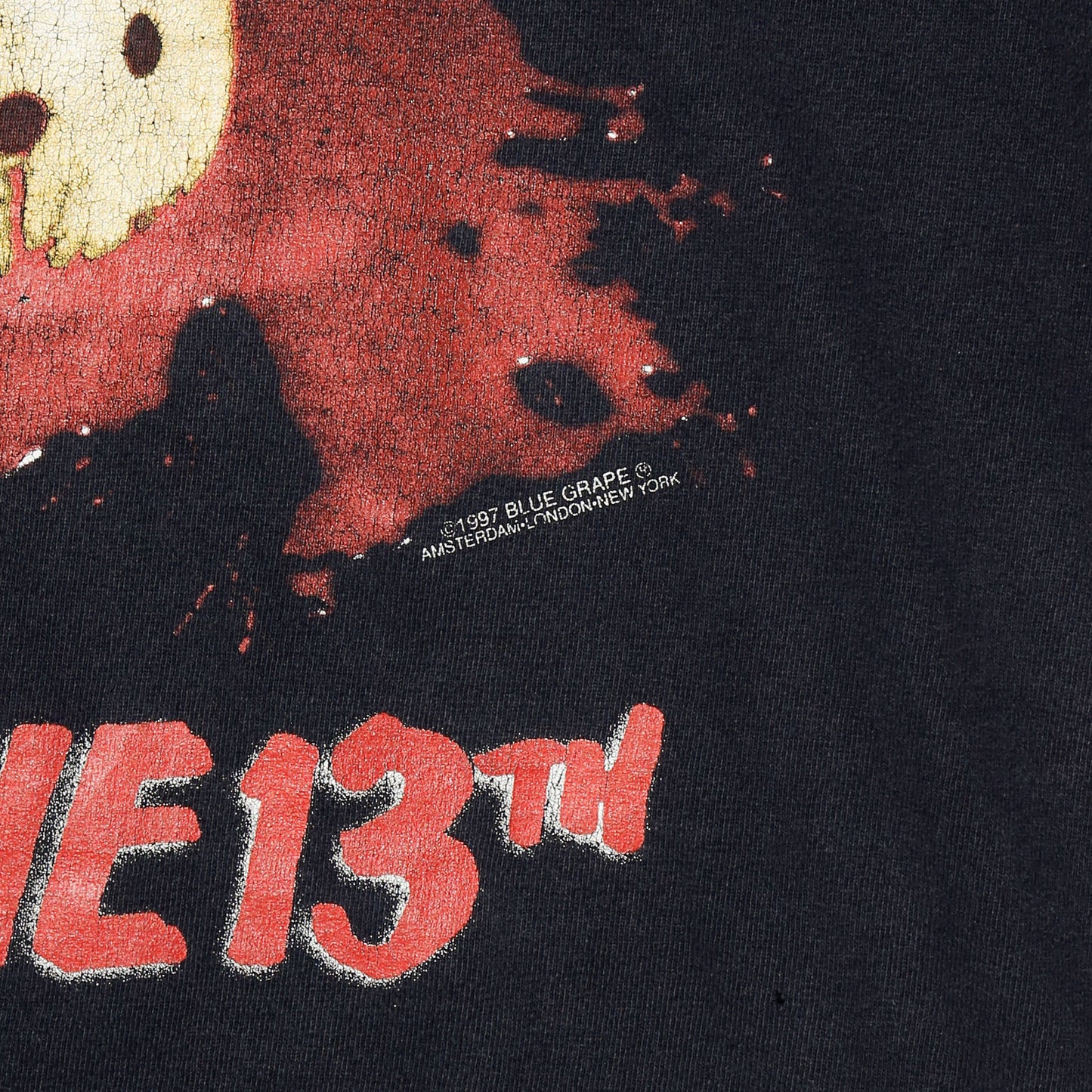vintage 1997’s Friday the 13th "made in hell" t-shirt