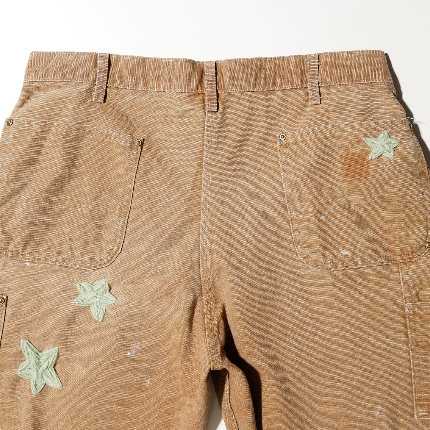 *one-off craft double knee shorts, *cut off
