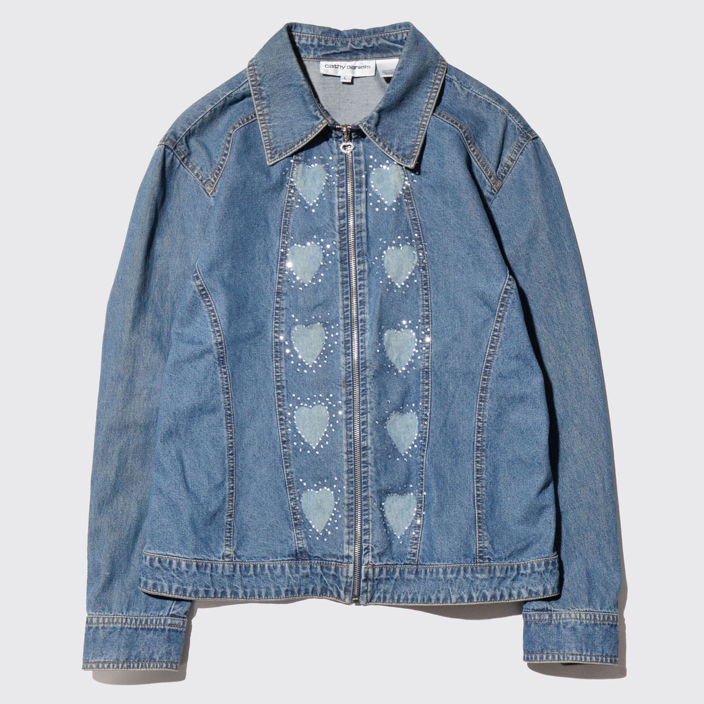 vintage love trucker jacket