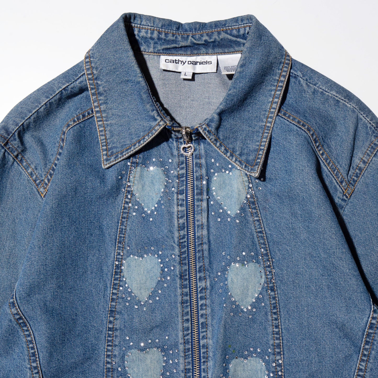 vintage love trucker jacket