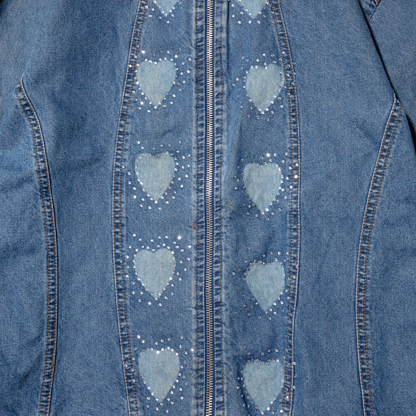 vintage love trucker jacket