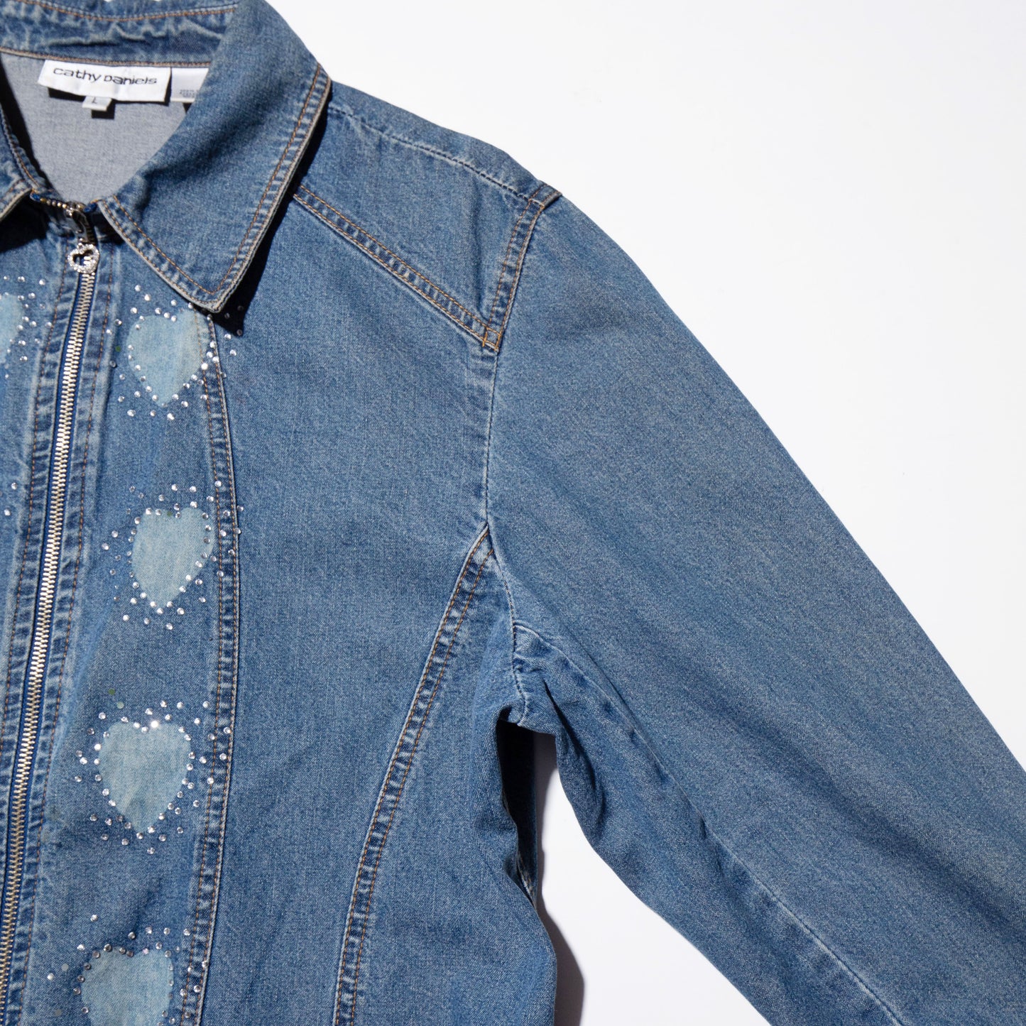 vintage love trucker jacket