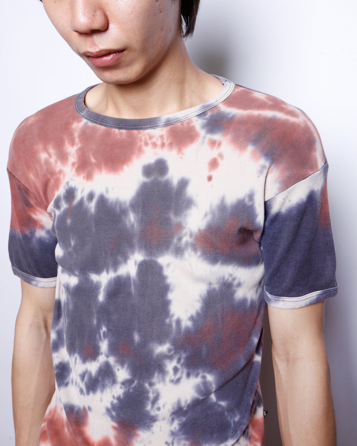 vintage tie dye ringer t-shirt