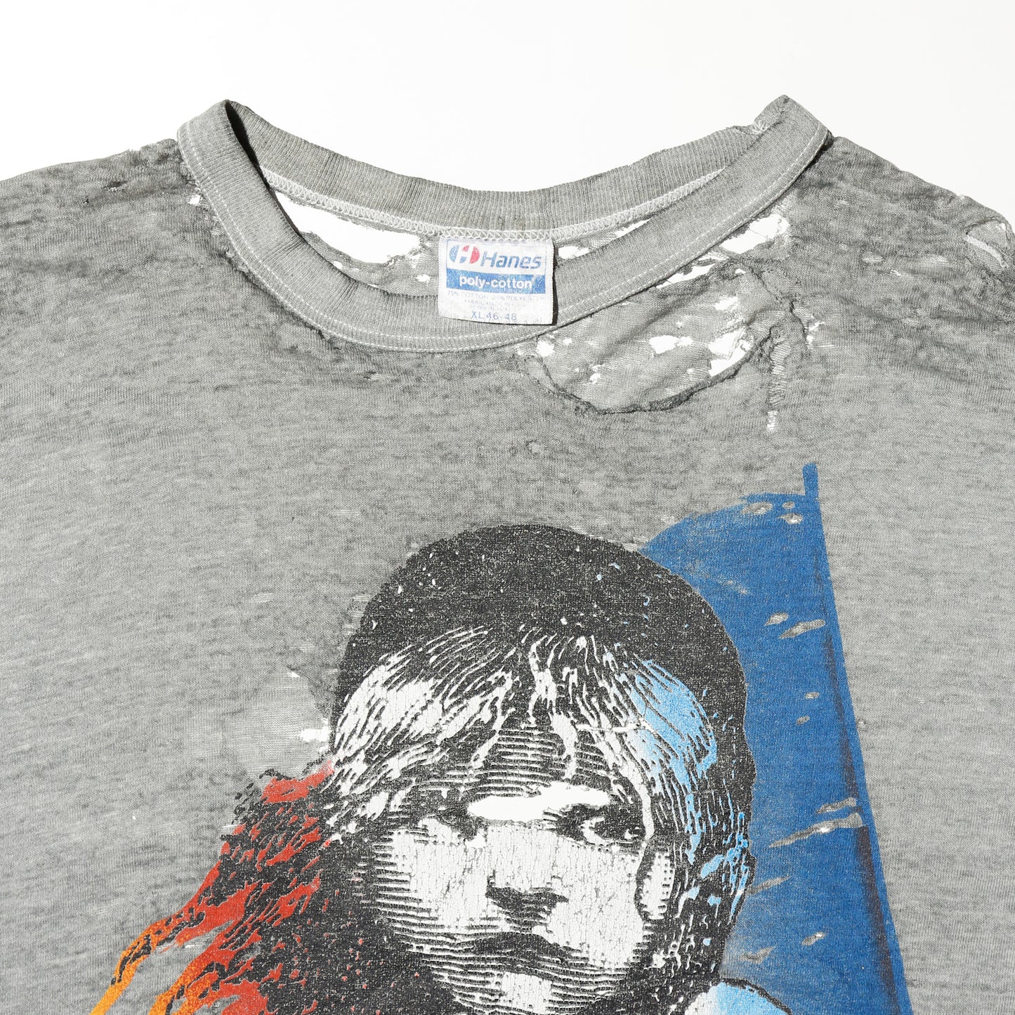 vintage 80’s les miserables broken t-shirt