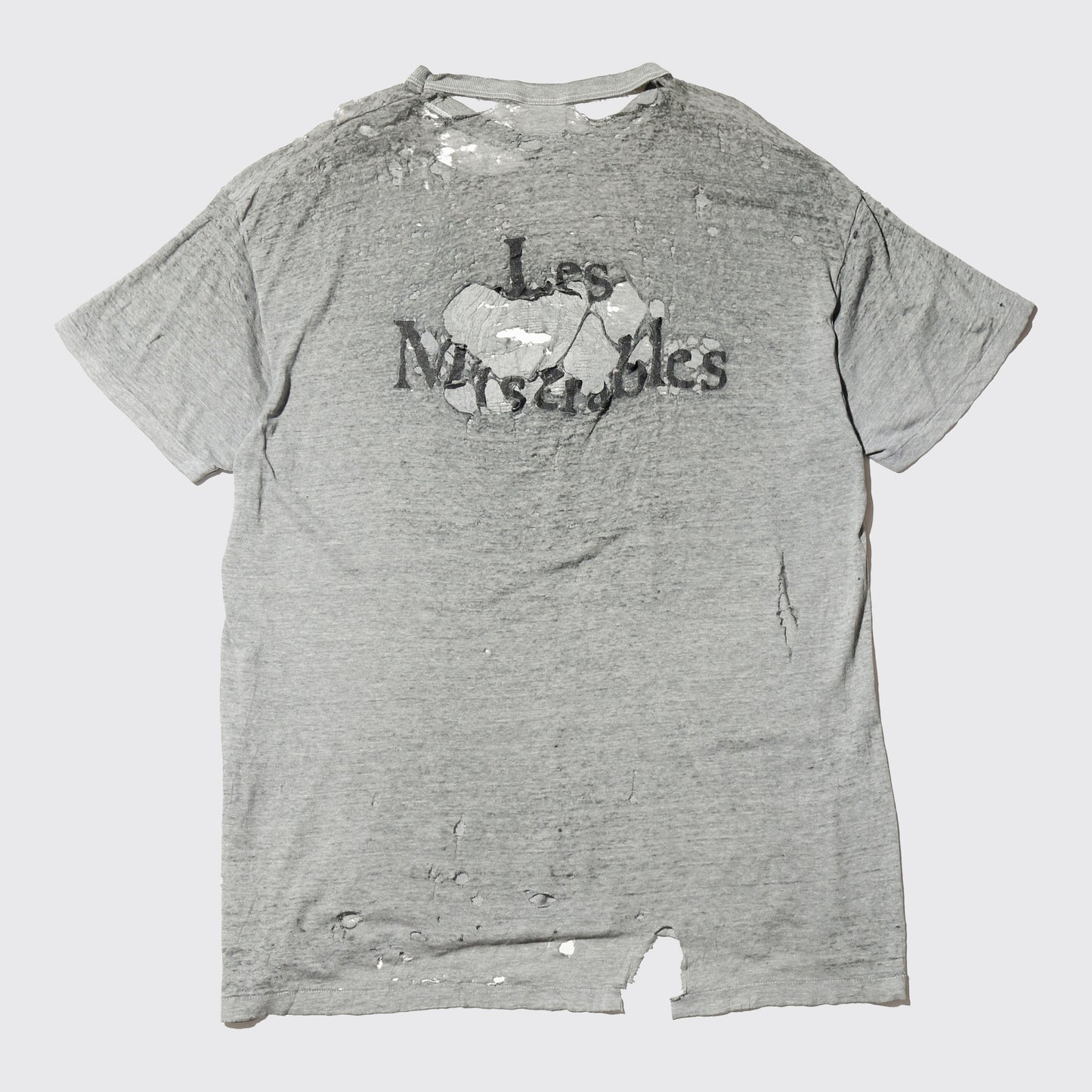 vintage 80’s les miserables broken t-shirt