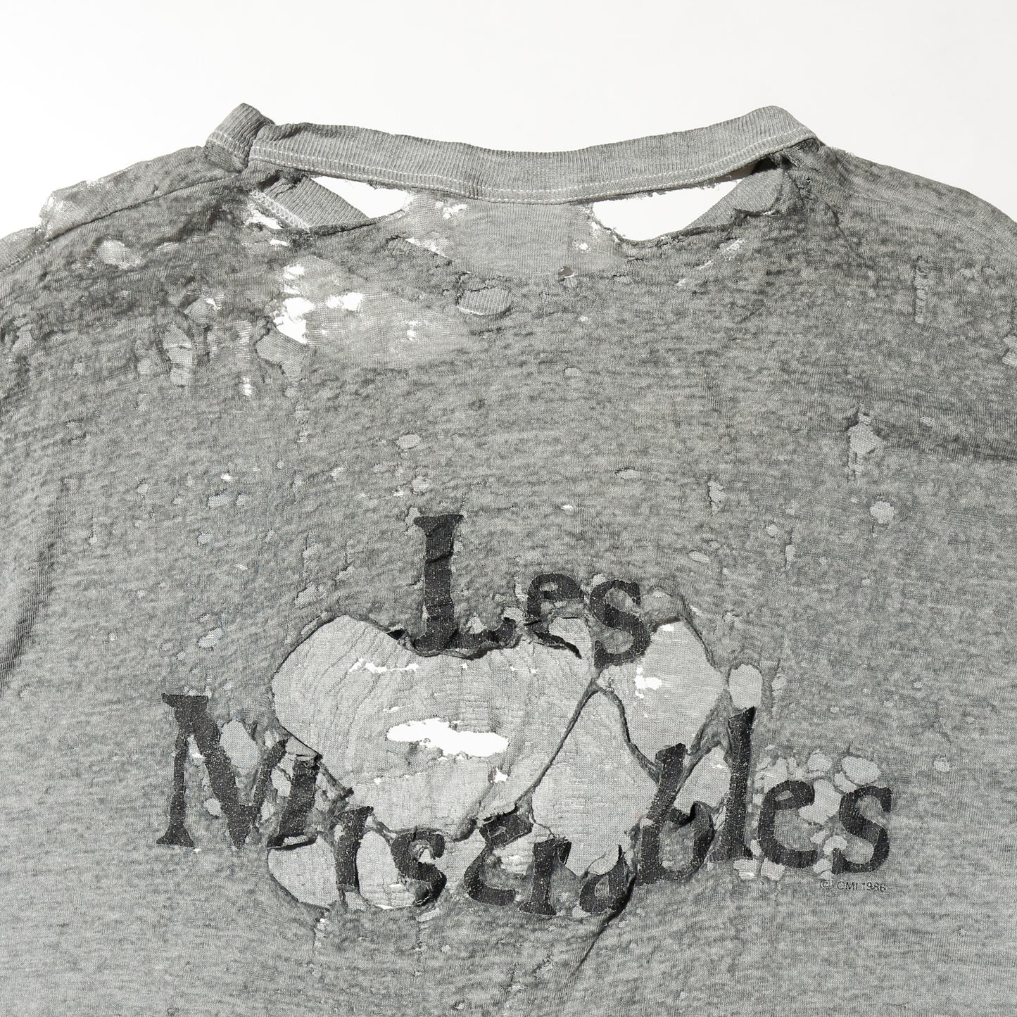 vintage 80’s les miserables broken t-shirt