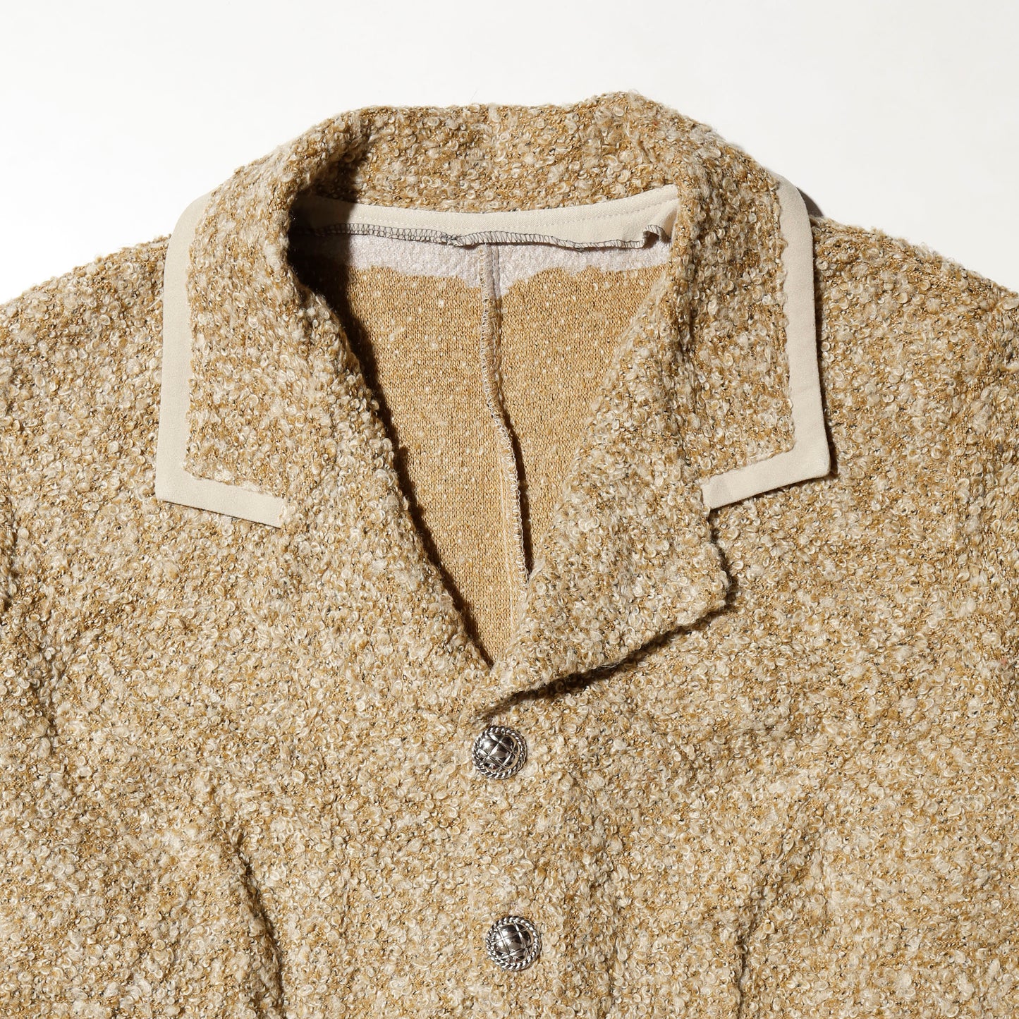 vintage 4b boucle tweed jacket