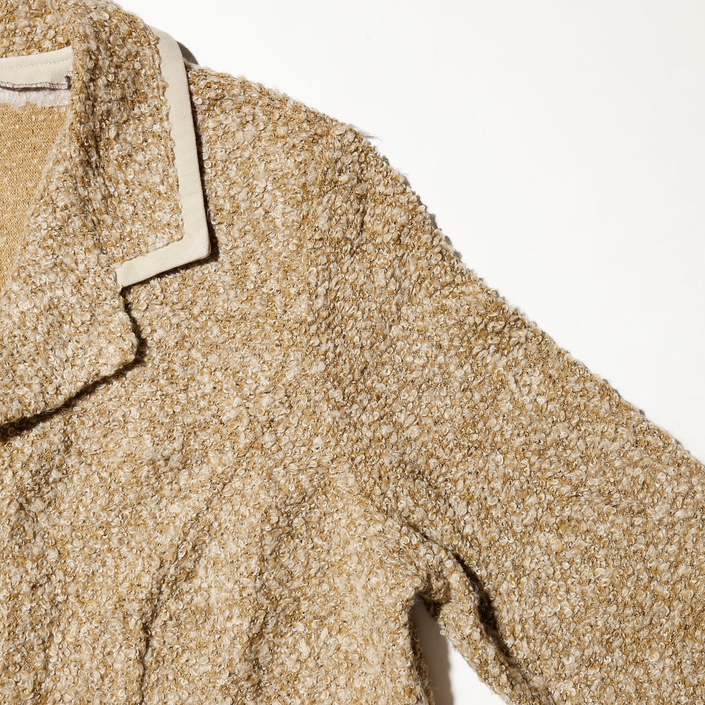 vintage 4b boucle tweed jacket
