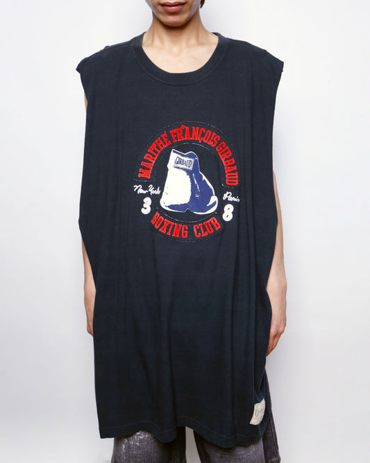vintage 00's Marithé + François Girbaud boxing club long n/s t-shirt