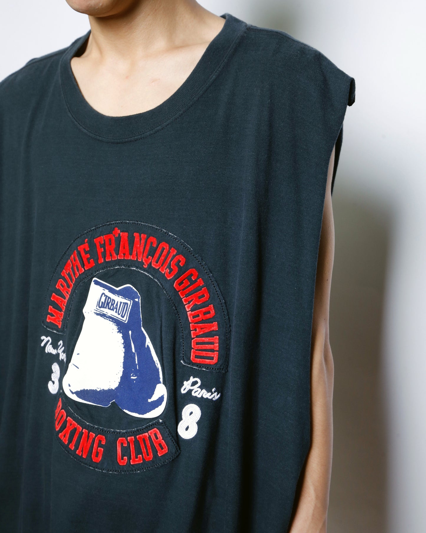 vintage 00's Marithé + François Girbaud boxing club long n/s t-shirt