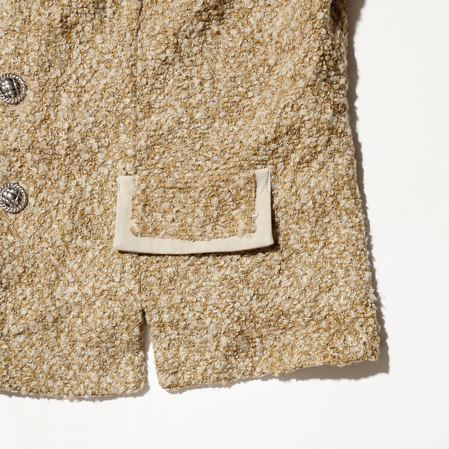vintage 4b boucle tweed jacket