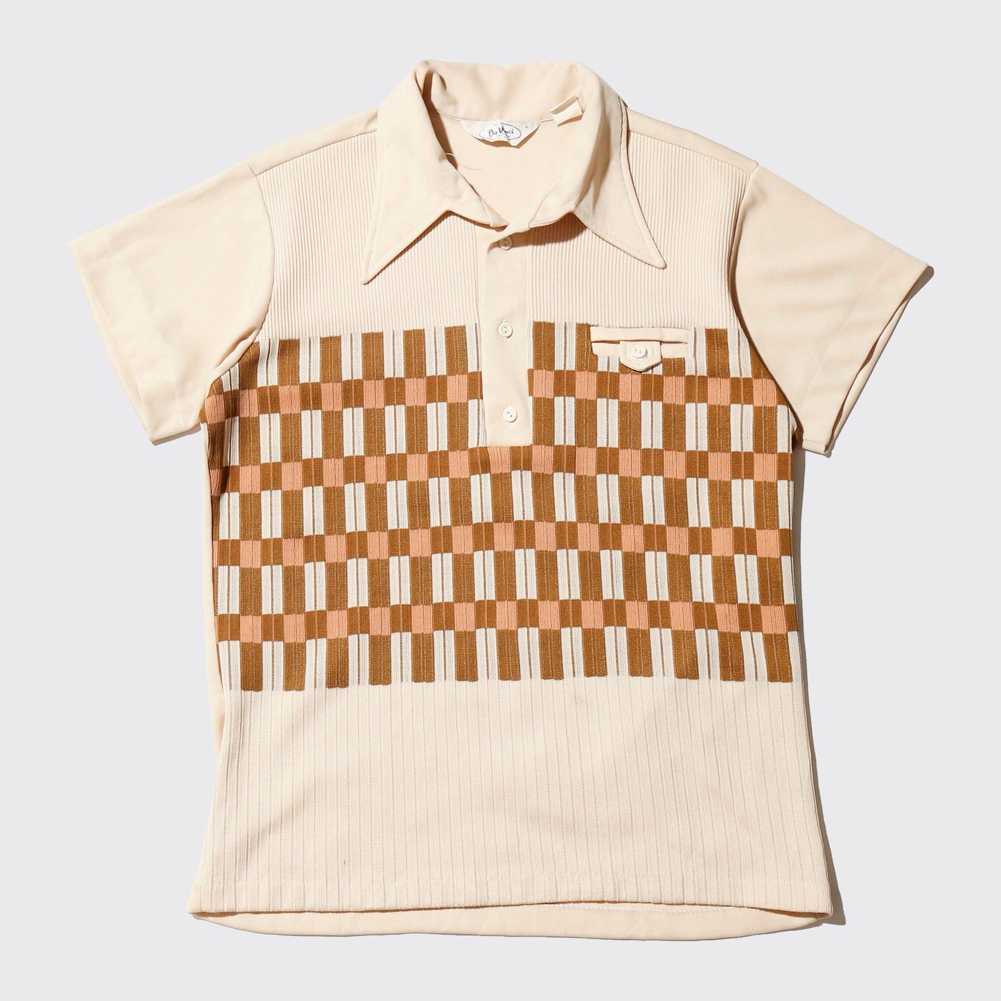 vintage 70's banlon polo h/s