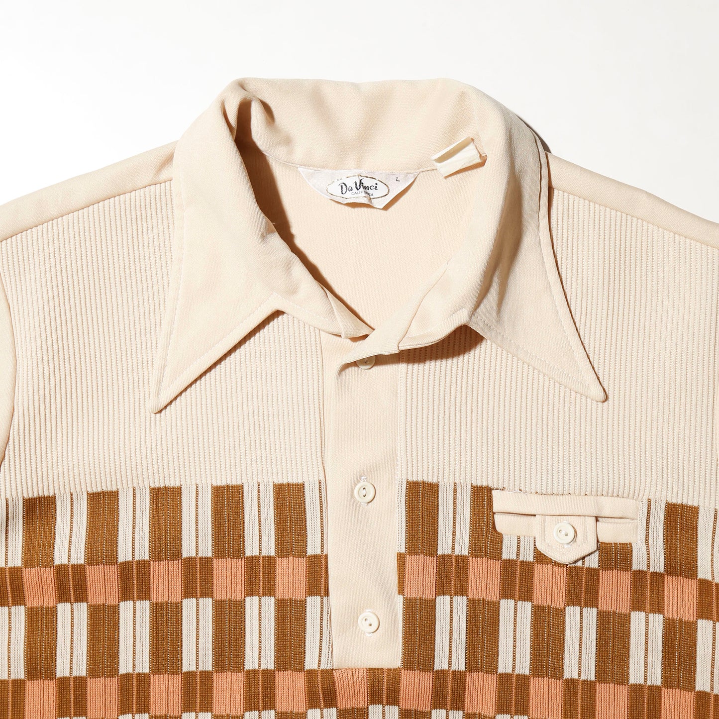 vintage 70's banlon polo h/s
