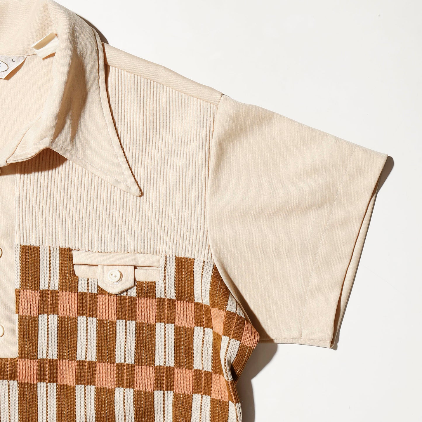 vintage 70's banlon polo h/s