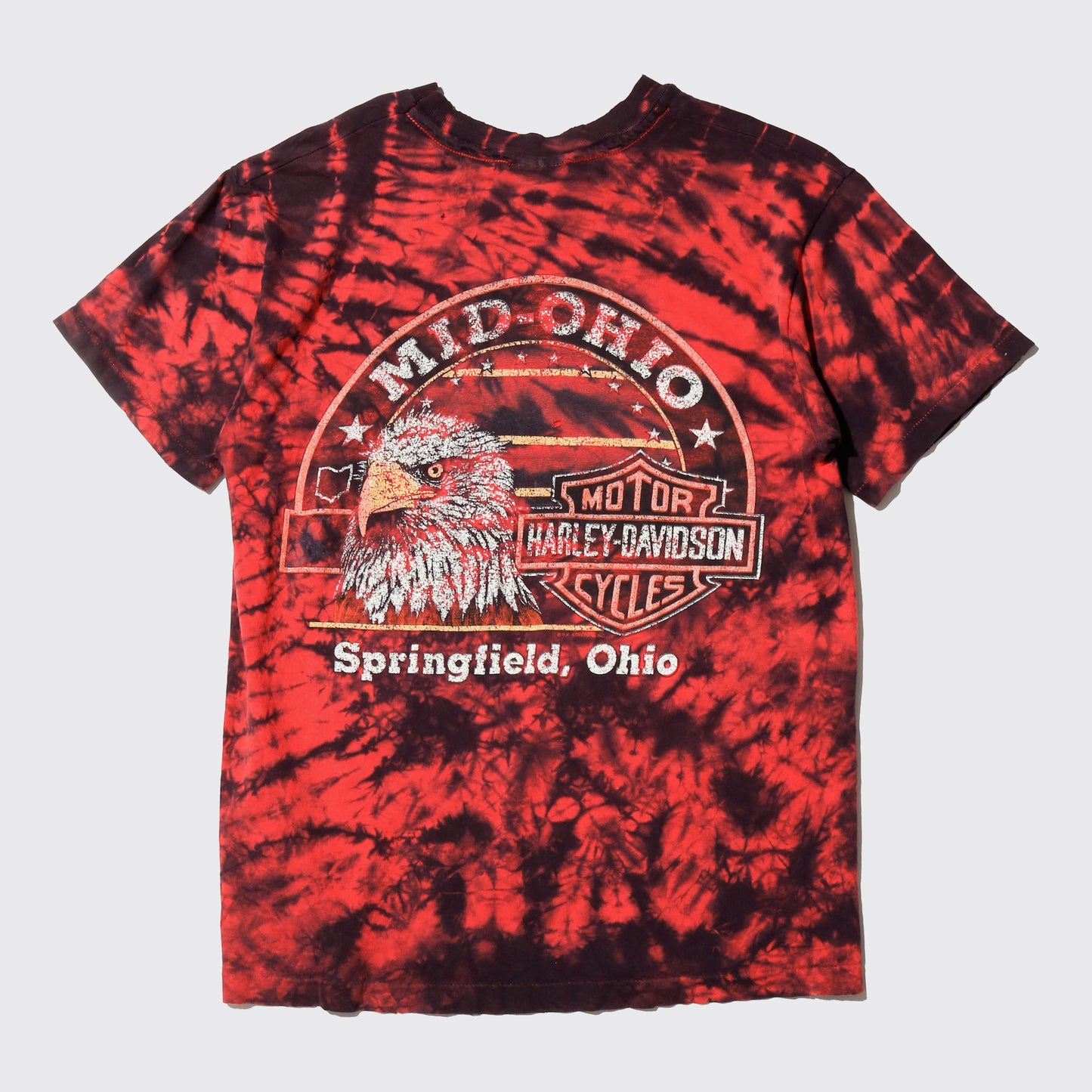 vintage 90’s harley davidson r.k. stratman magma t-shirt