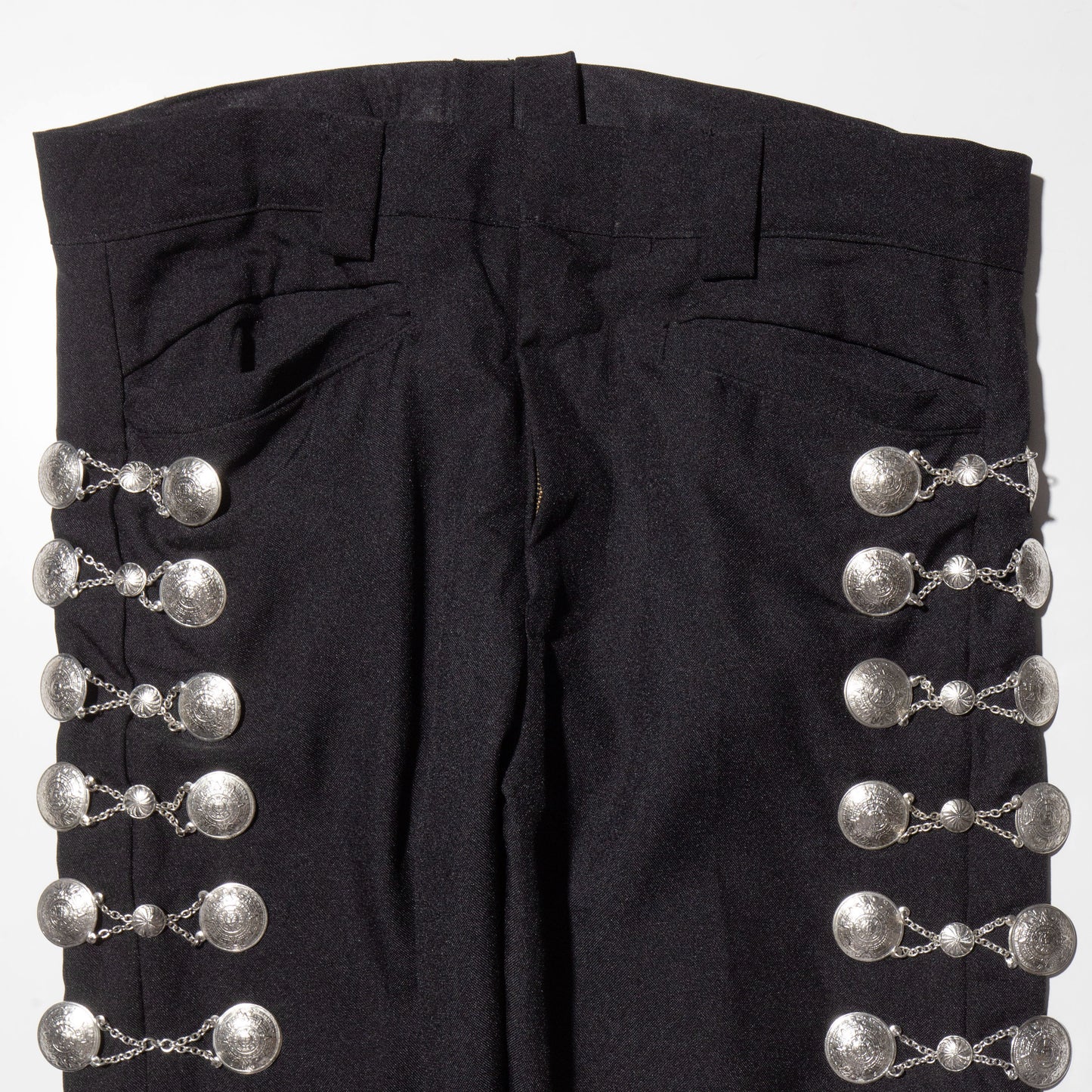 vintage concho links mariachi trousers