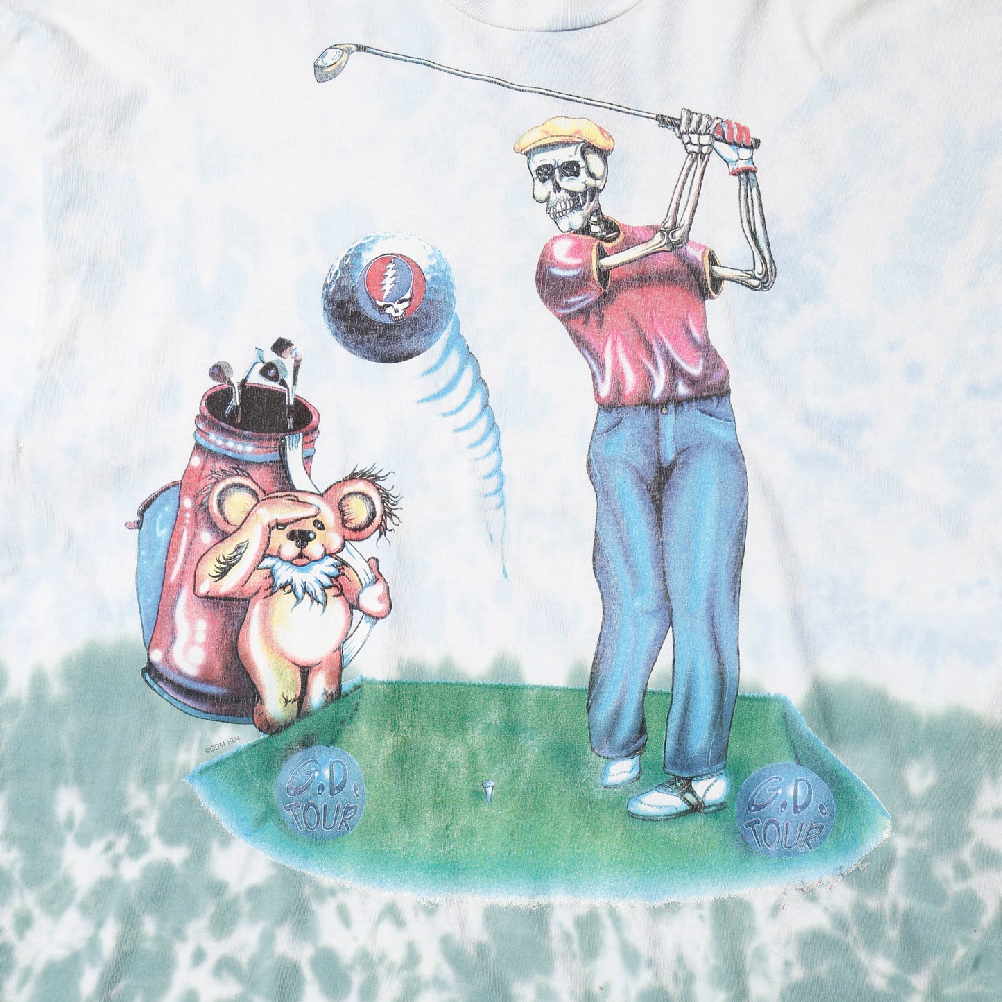 vintage 1994's Grateful Dead golf t-shirt