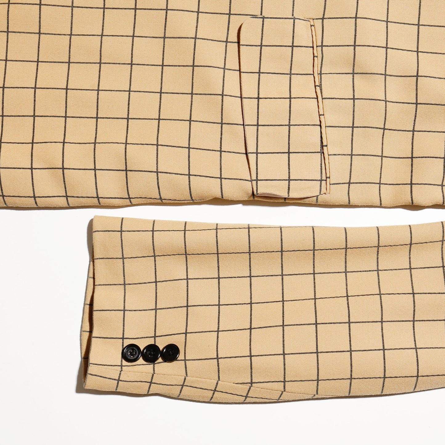 vintage window check zoot set up