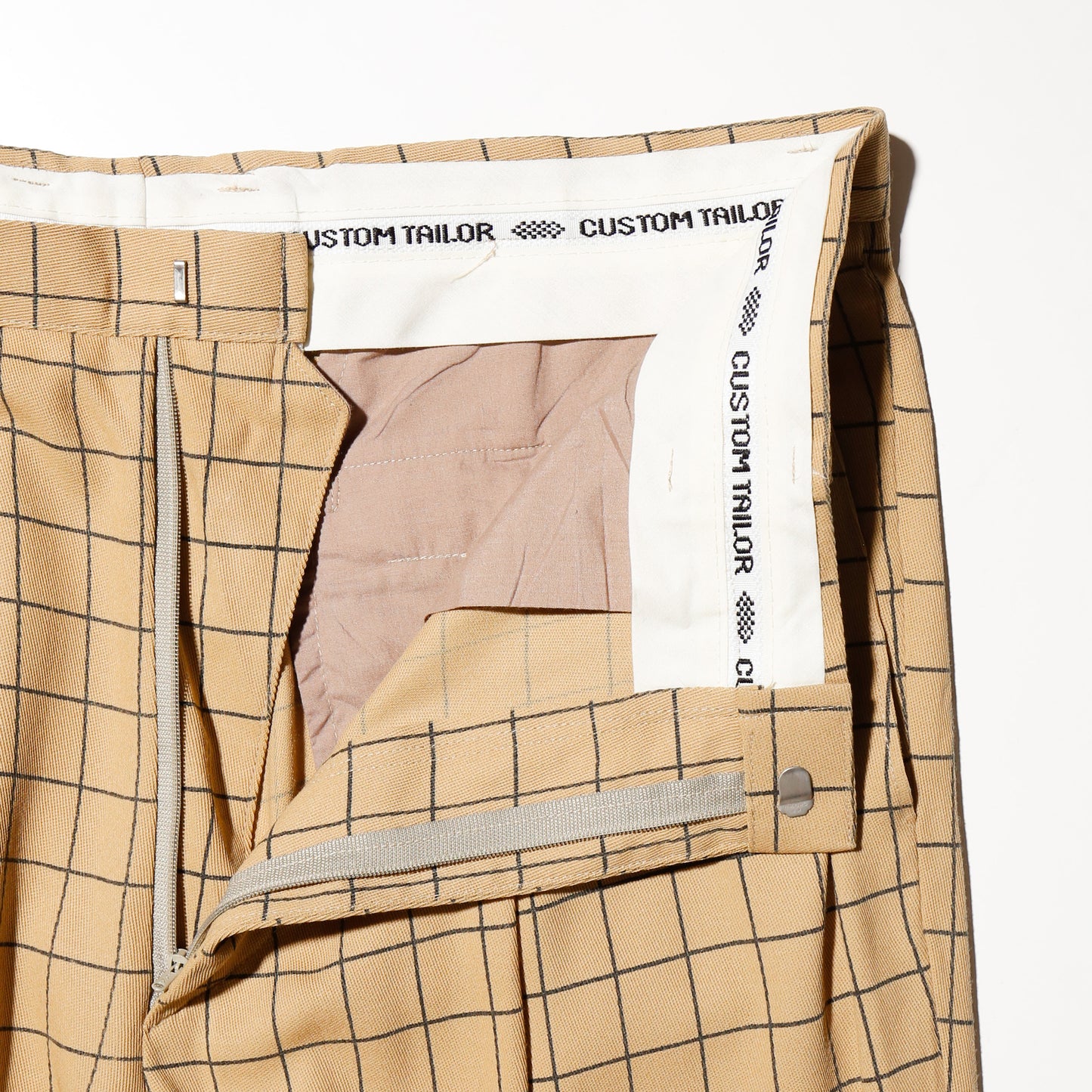 vintage window check zoot set up