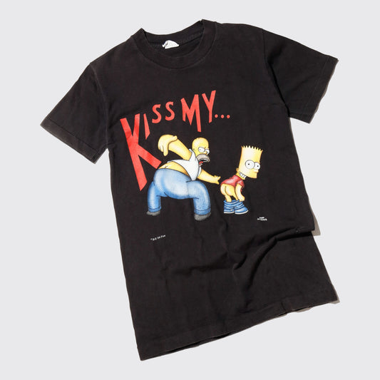 vintage 1999’s The Simpsons “kiss my…” t-shirt