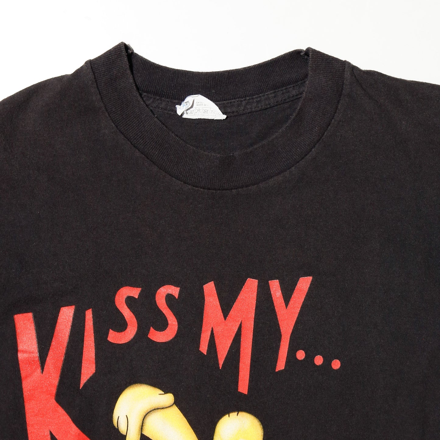 vintage 1999’s The Simpsons “kiss my…” t-shirt
