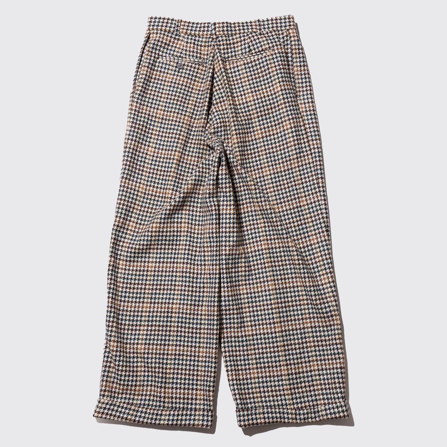 vintage houndstooth wide slacks