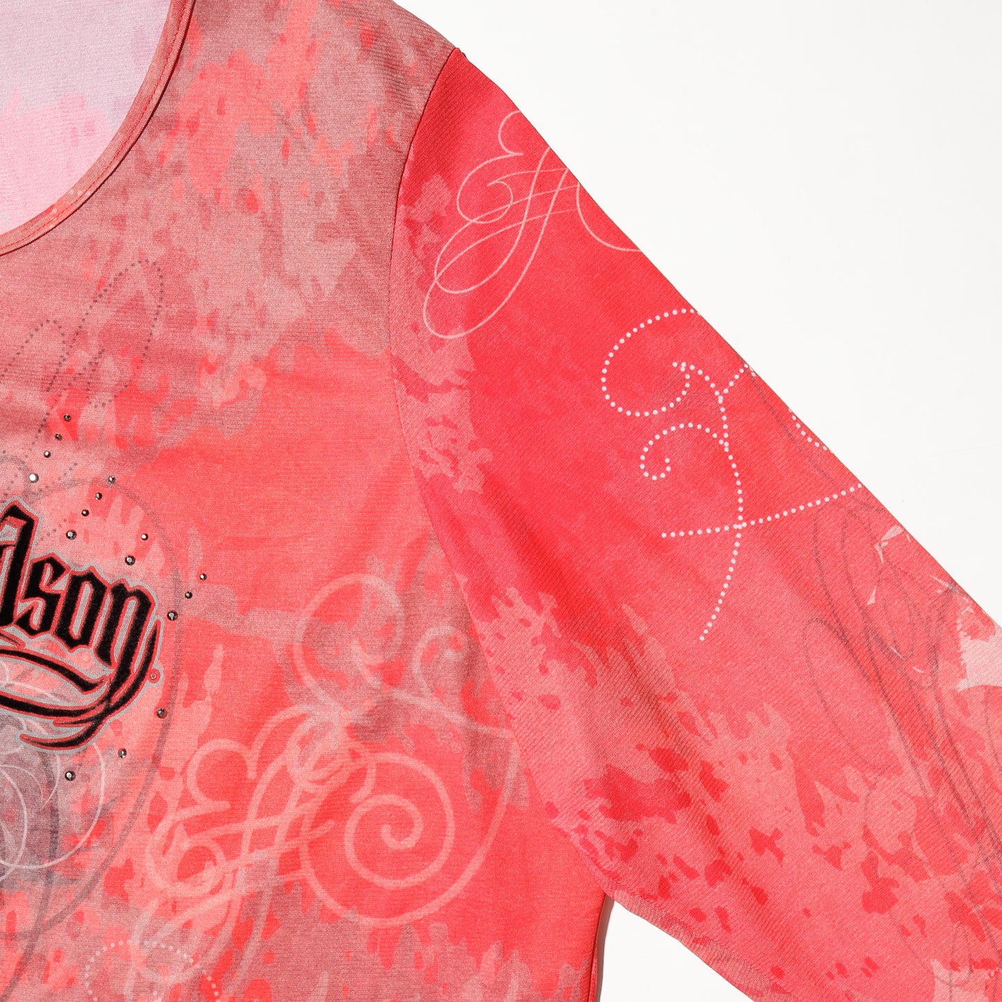 vintage 00's harley-davidson tatoo cut sew
