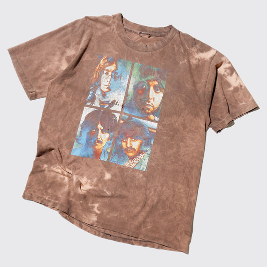 vintage 90's The Beatles broken t-shirt