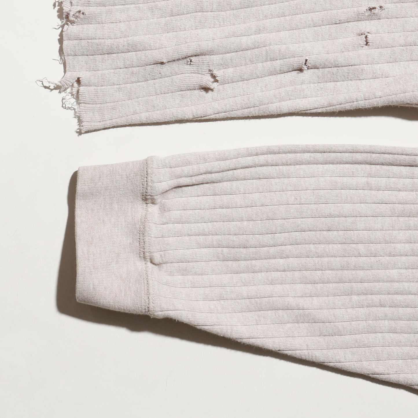 *one-off levi's broken henry neck cut sew