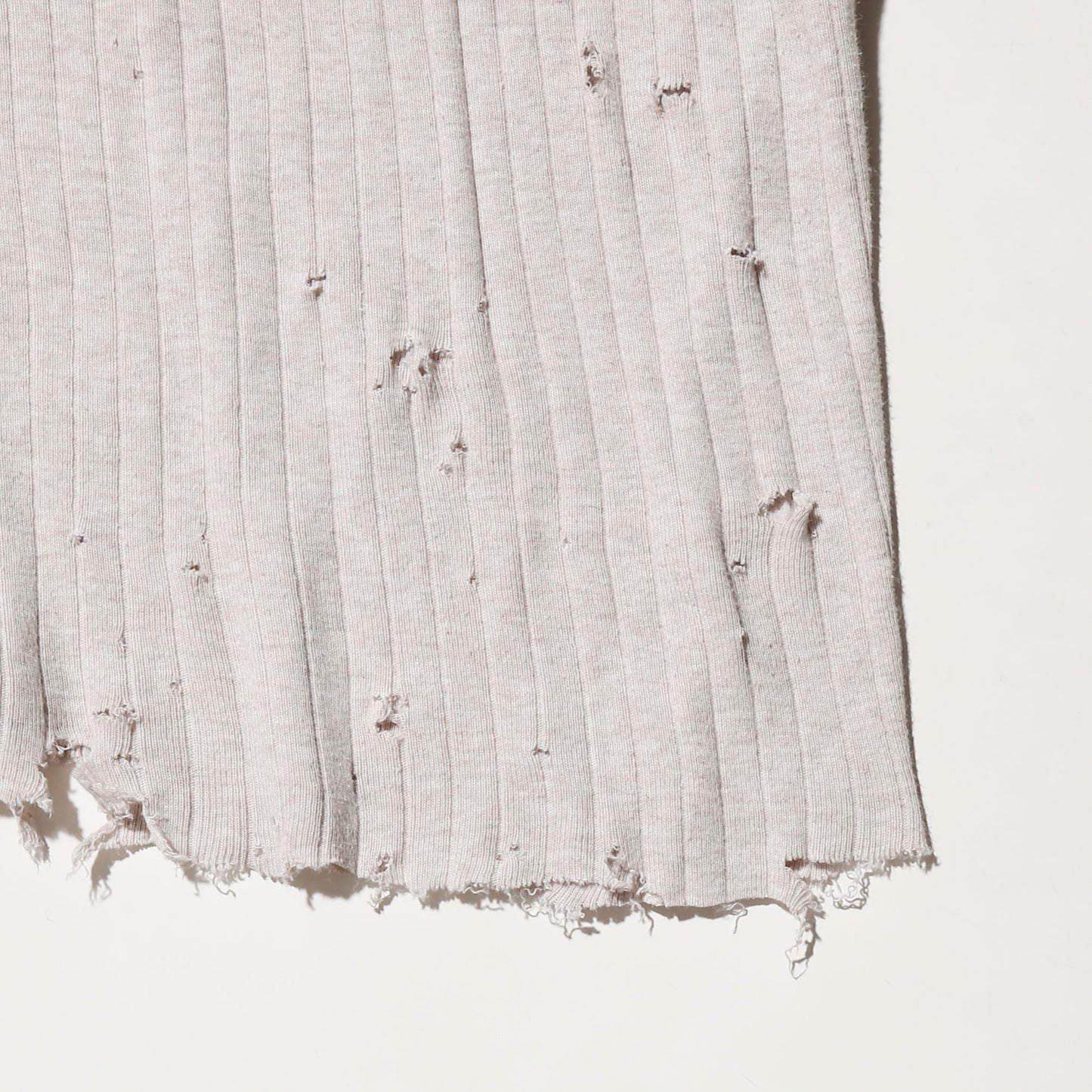 *one-off levi's broken henry neck cut sew