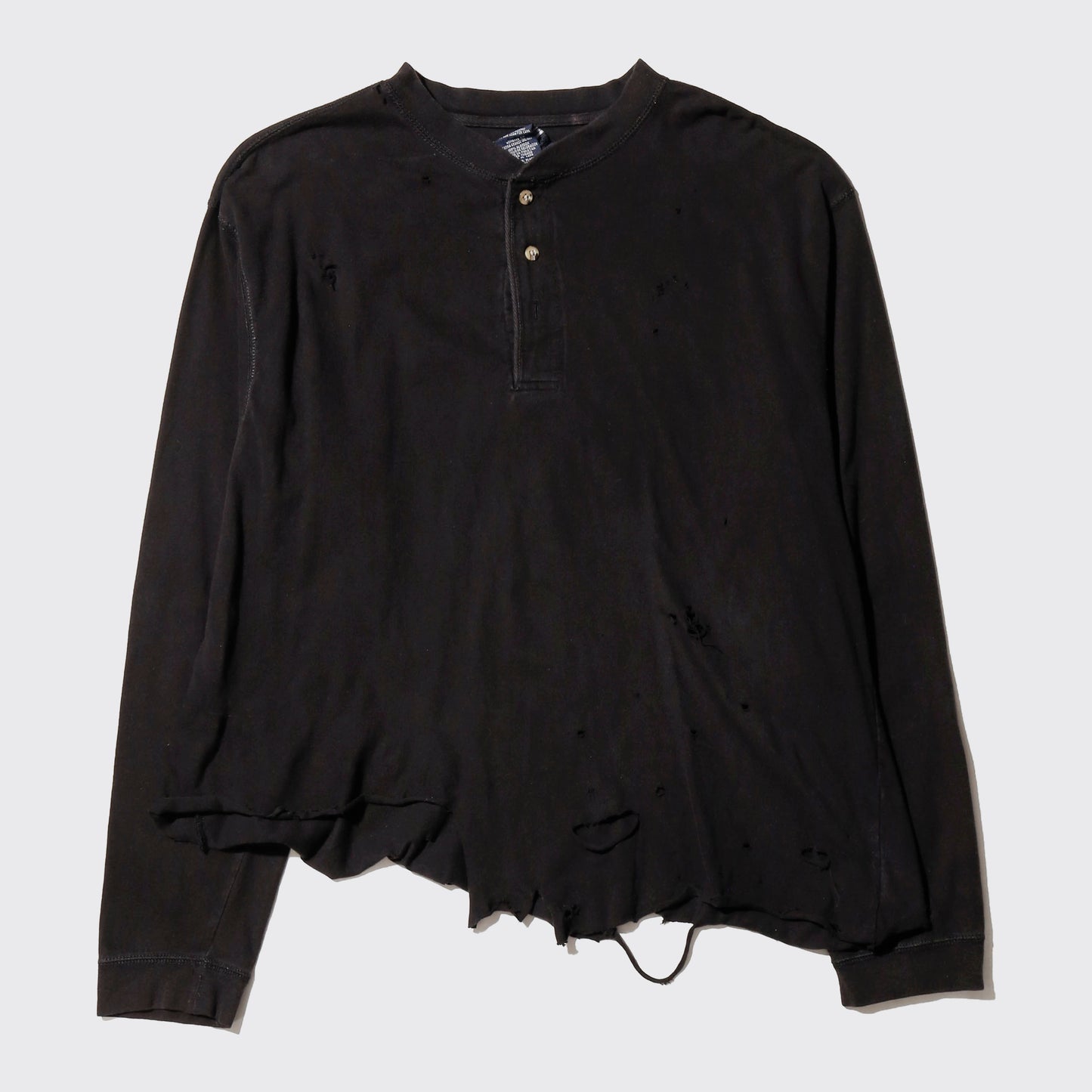 *one-off broken henry neck cut sew