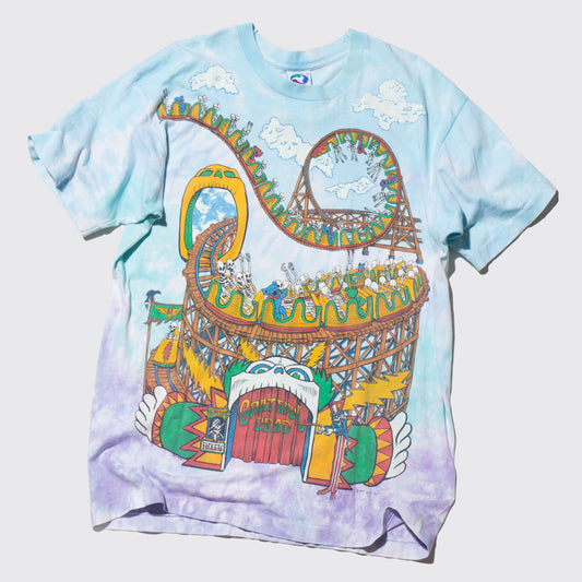 vintage 1993's Grateful Dead Skeletons Amusement Park t-shirt
