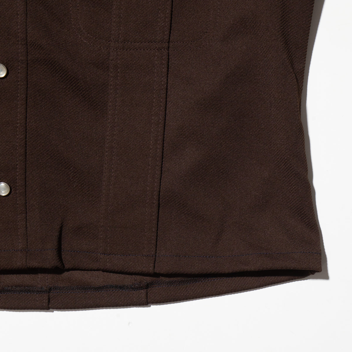 vintage 70's lee cropped poly truker jacket