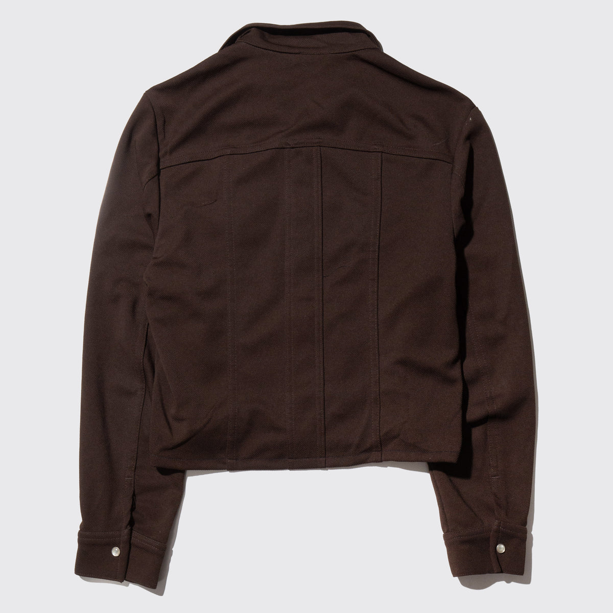 vintage 70's lee cropped poly truker jacket
