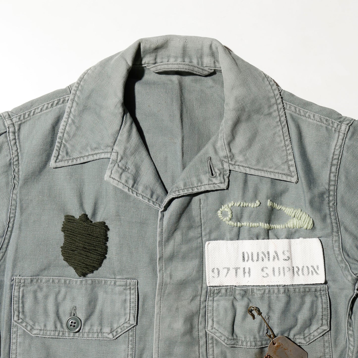 *one-off 60-70s u.s army craft utility h/s jacket