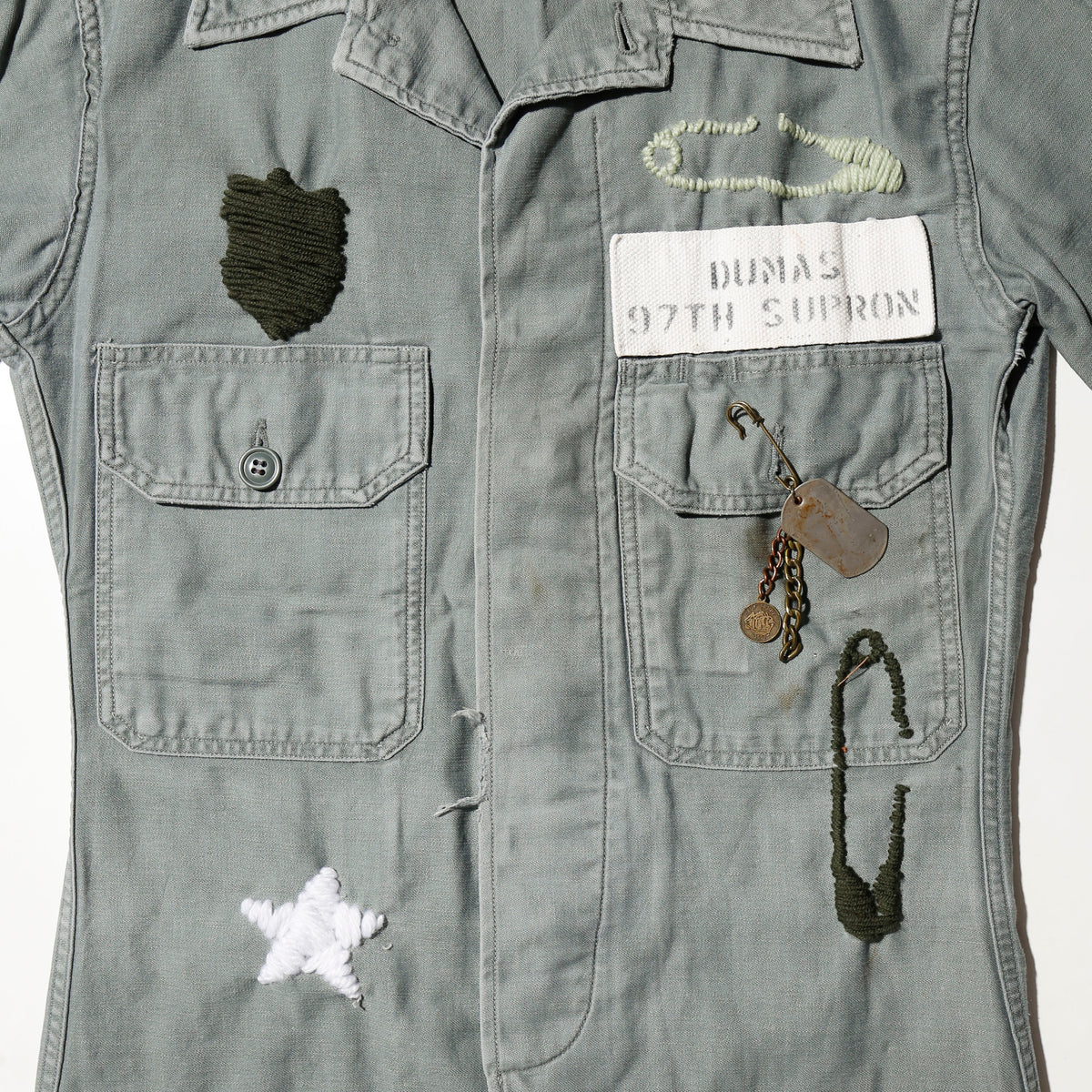 *one-off 60-70s u.s army craft utility h/s jacket