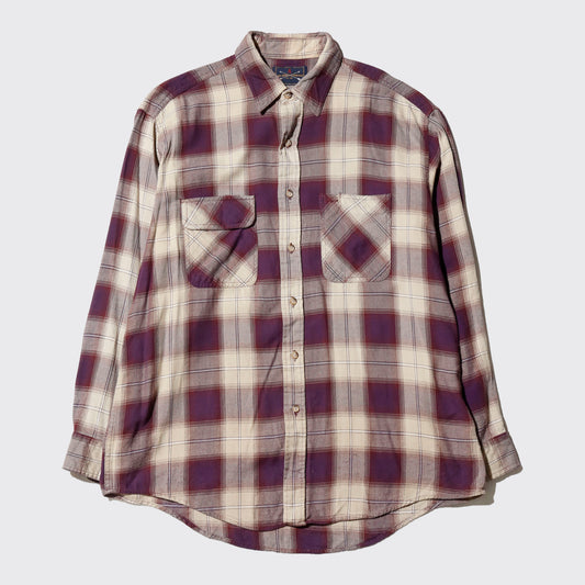vintage the arrow ombre check shirt