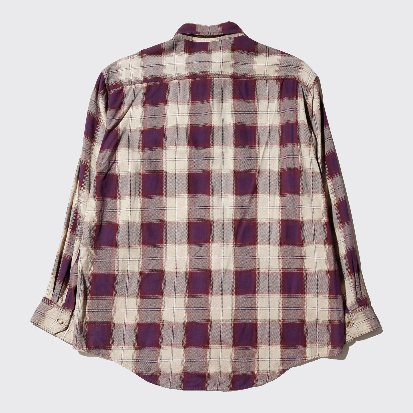vintage the arrow ombre check shirt
