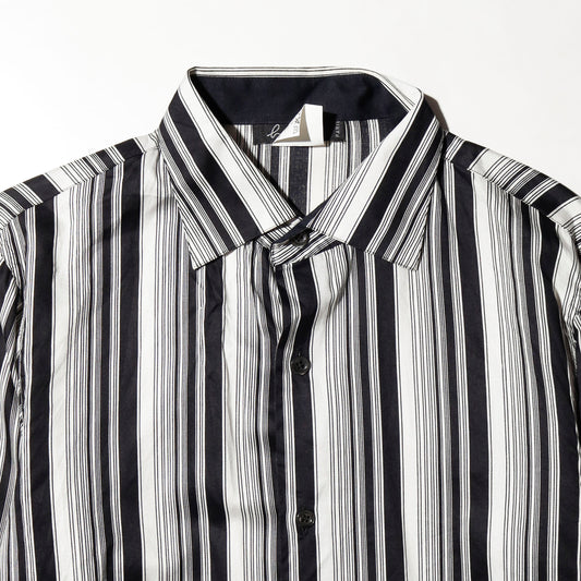 vintage agnes b. stripe cotton shirt