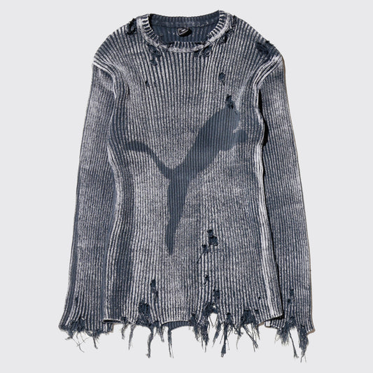 *one-off acid broken sweater