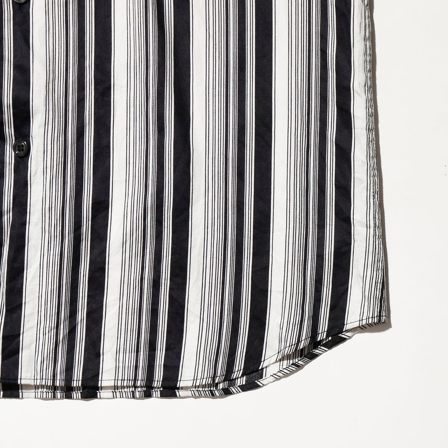 vintage agnes b. stripe cotton shirt