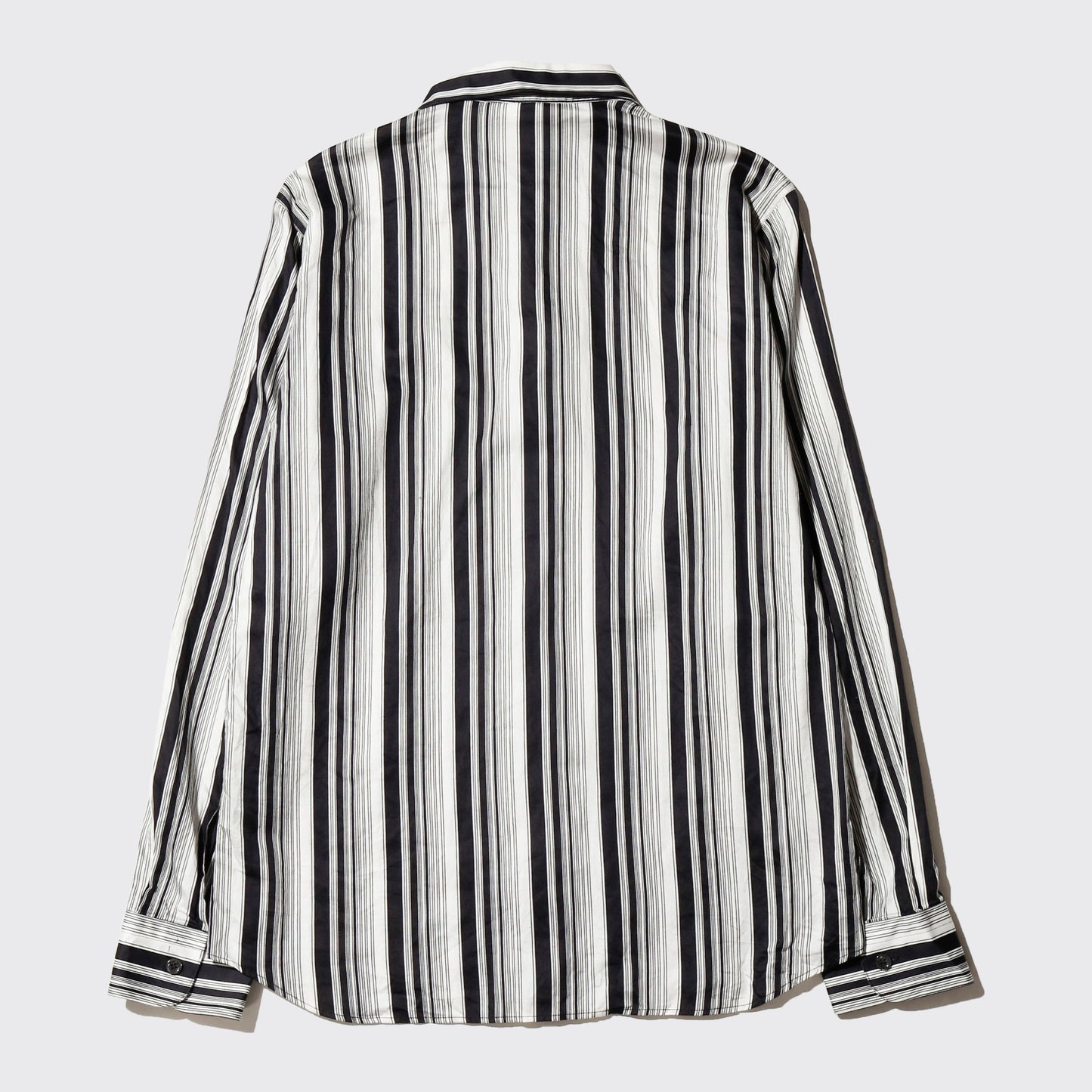 vintage agnes b. stripe cotton shirt