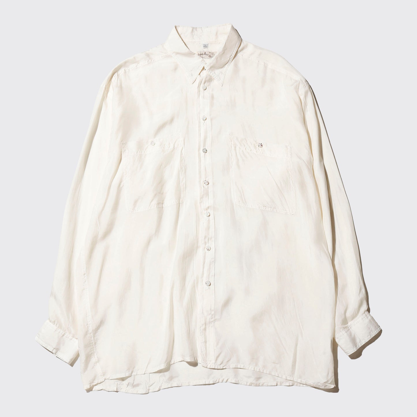 vintage angelo litrico silk shirt