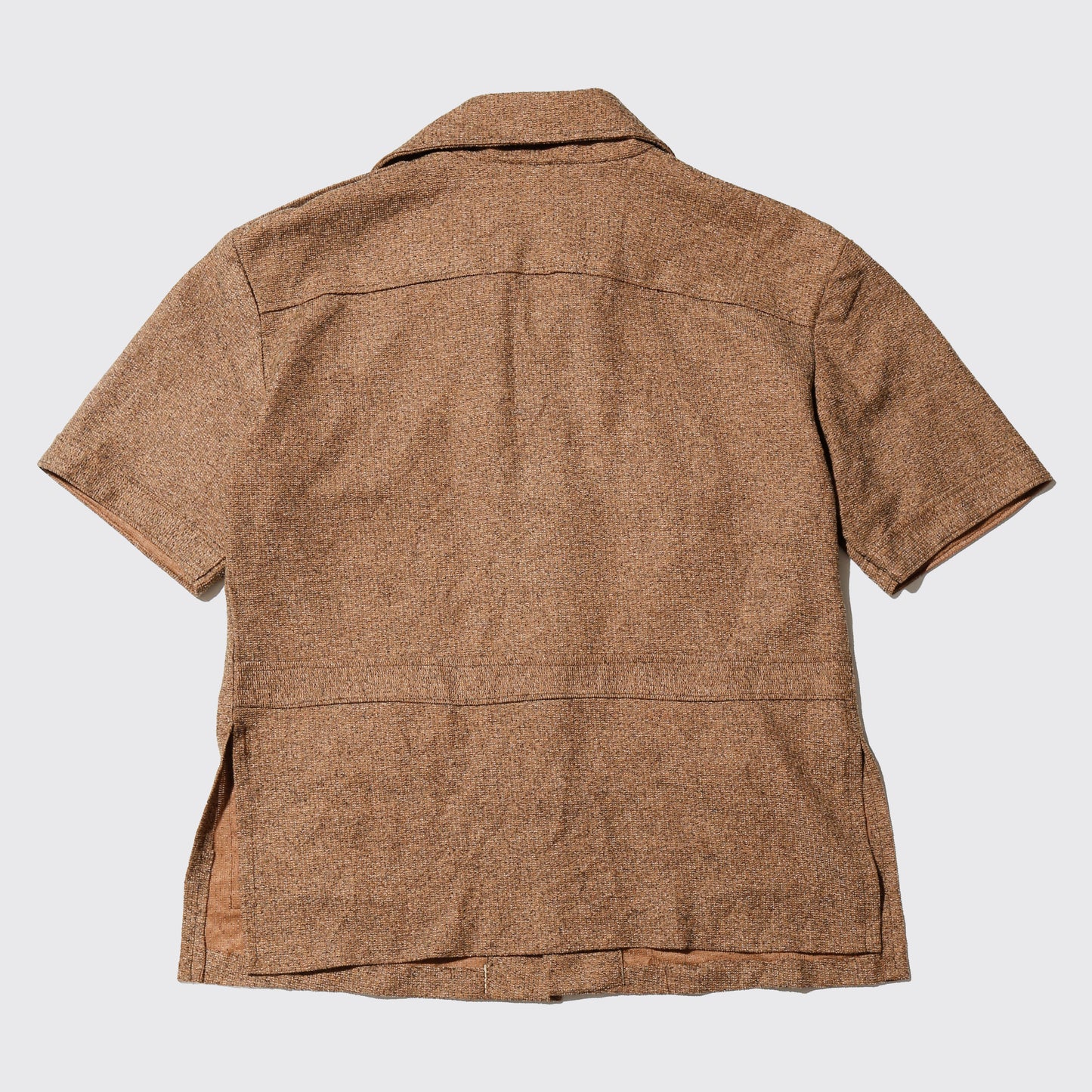 vintage 70's slab safari shirt
