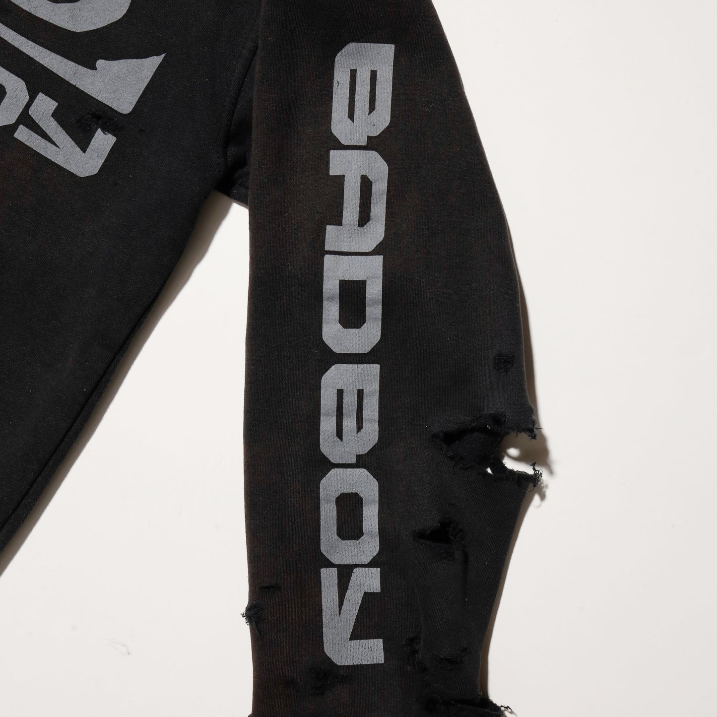 vintage 90's BAD BOY pro series broken hoodie