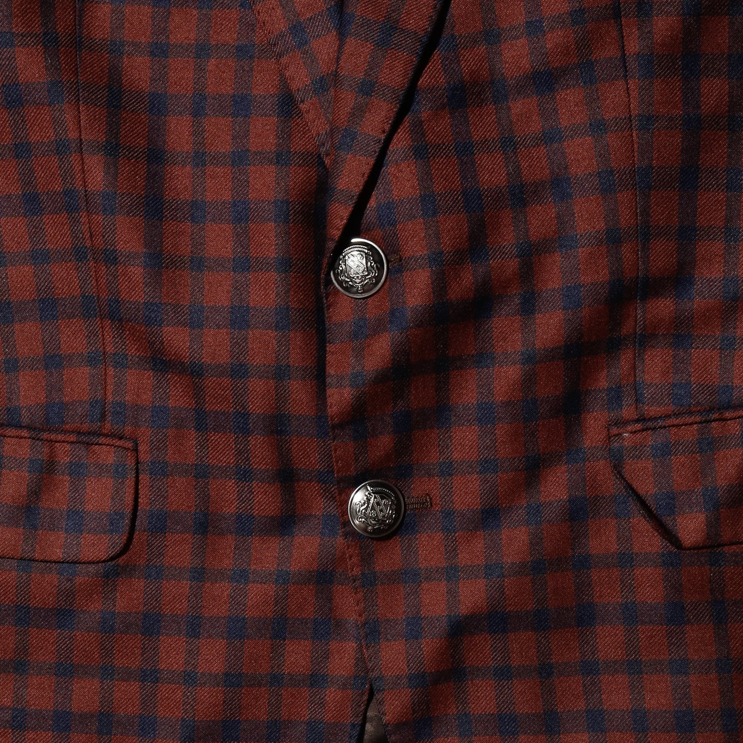 vintage 80's Dior check single tailored jacket